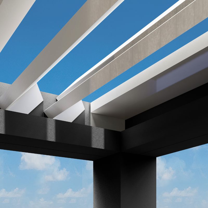 Pérgola bioclimática CERCA